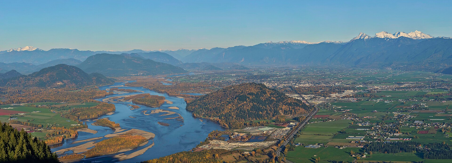 Fraser Valley viewed from Sumas Mountain